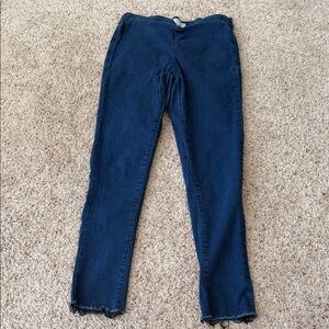 Free People Dark Blue Skinny Jeggings